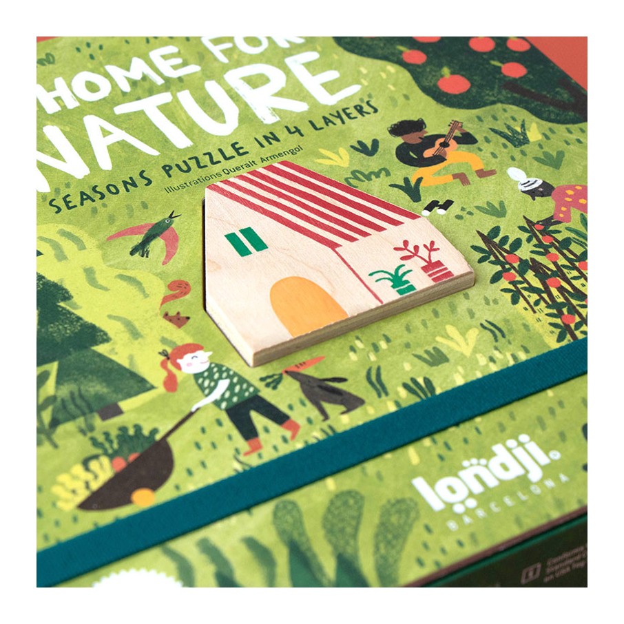 A home for nature puzzle LONDJI
