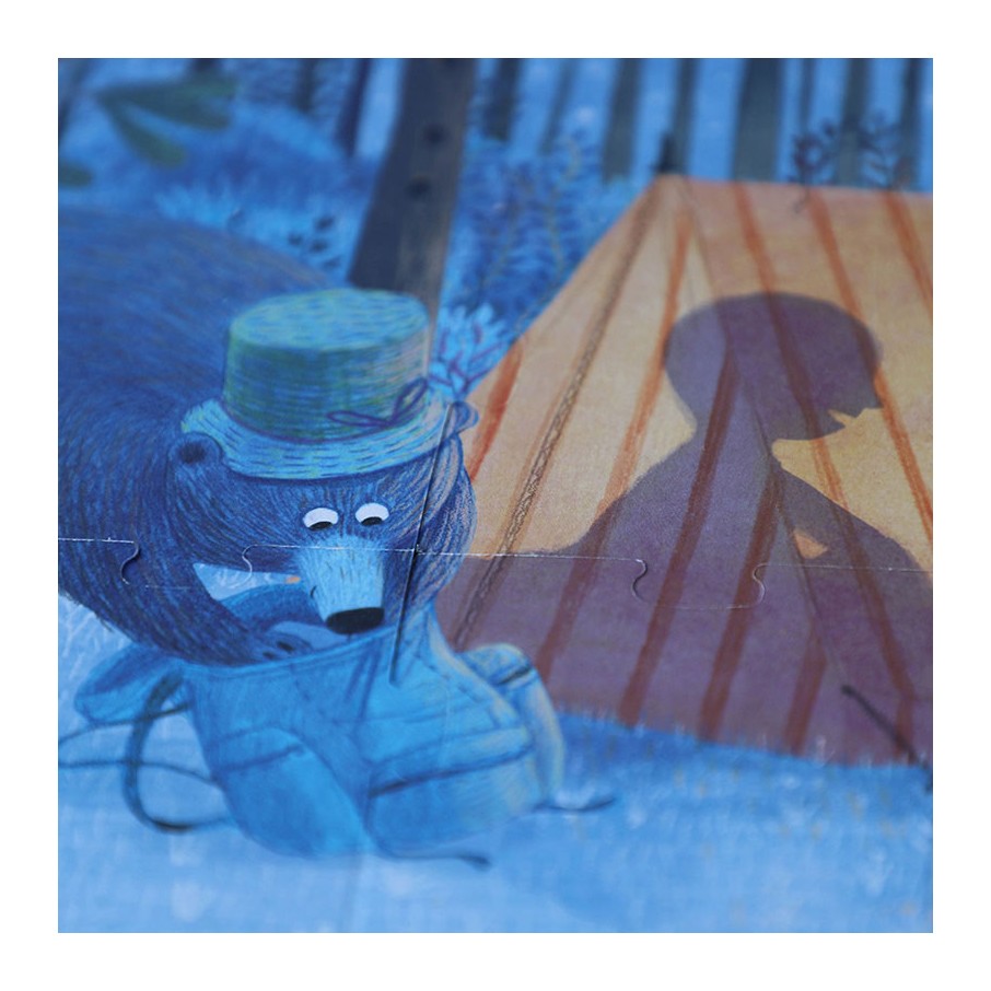 Night and day in the forest, puzzle LONDJI