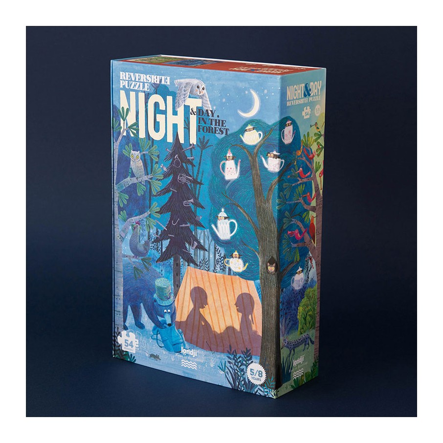 Night and day in the forest, puzzle LONDJI