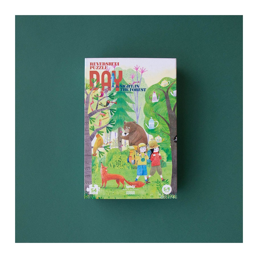 Night and day in the forest, puzzle LONDJI