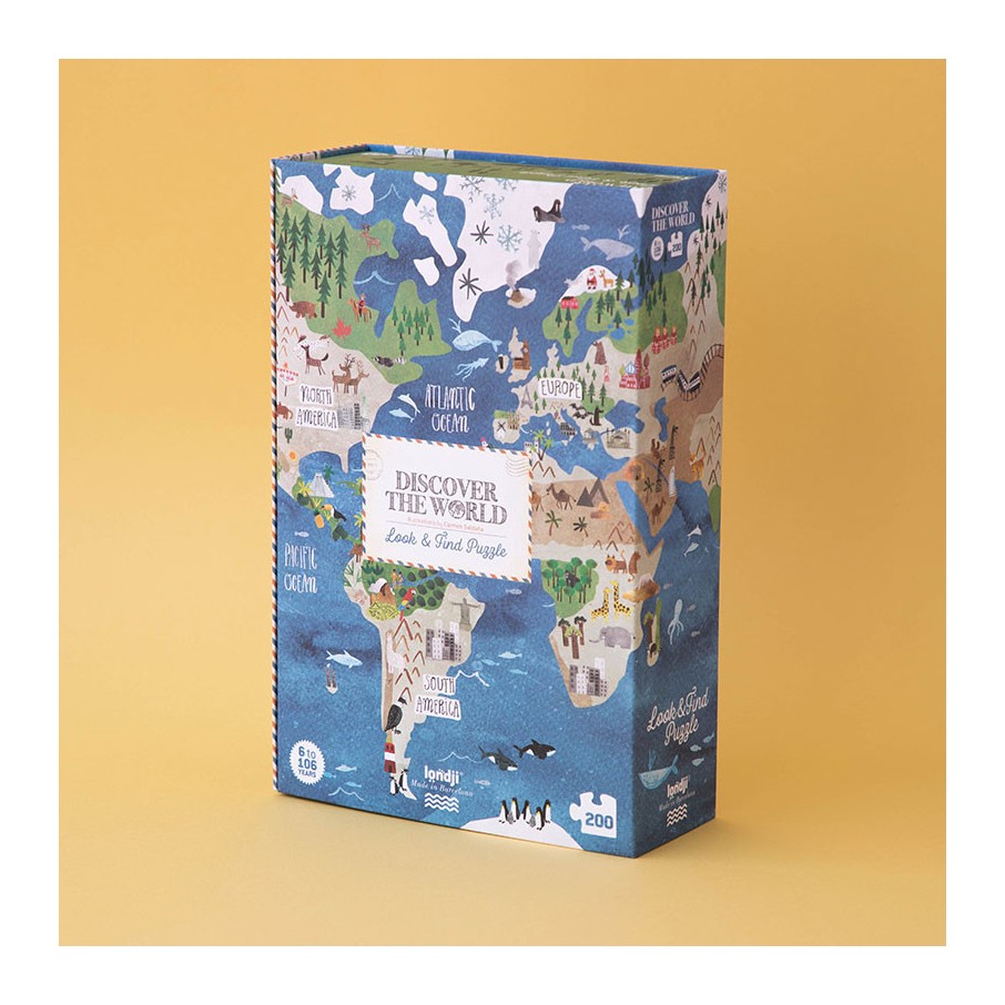 Discover de world, puzzle LONDJI