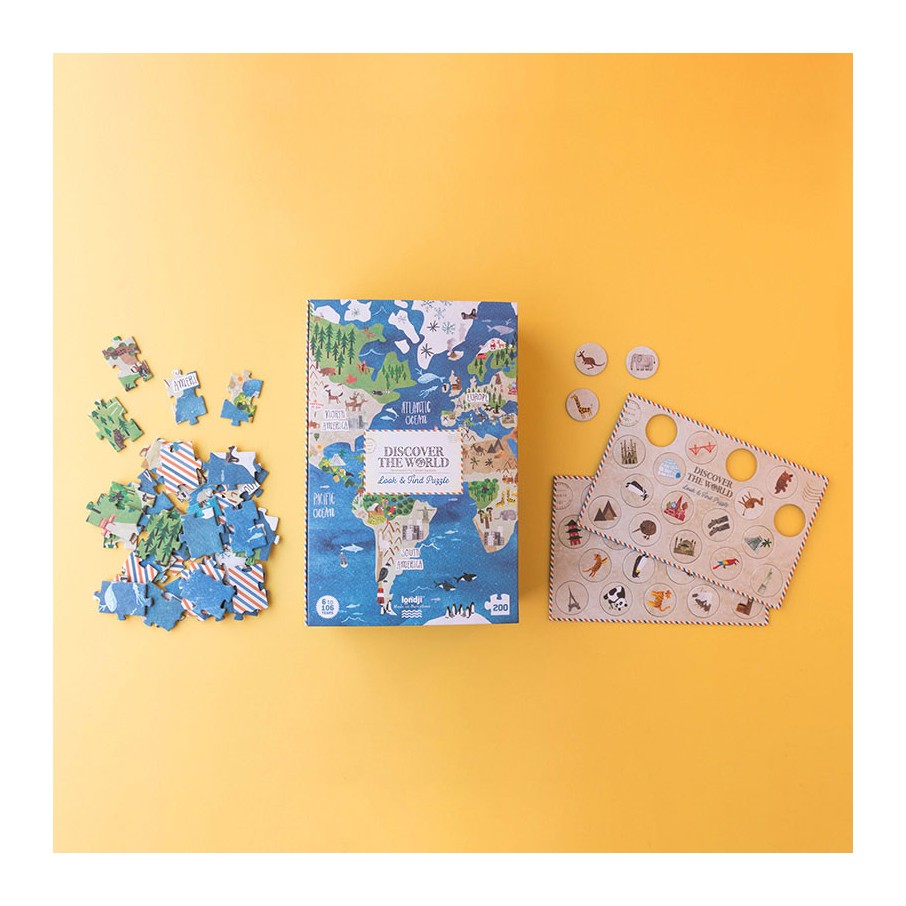Discover de world, puzzle LONDJI