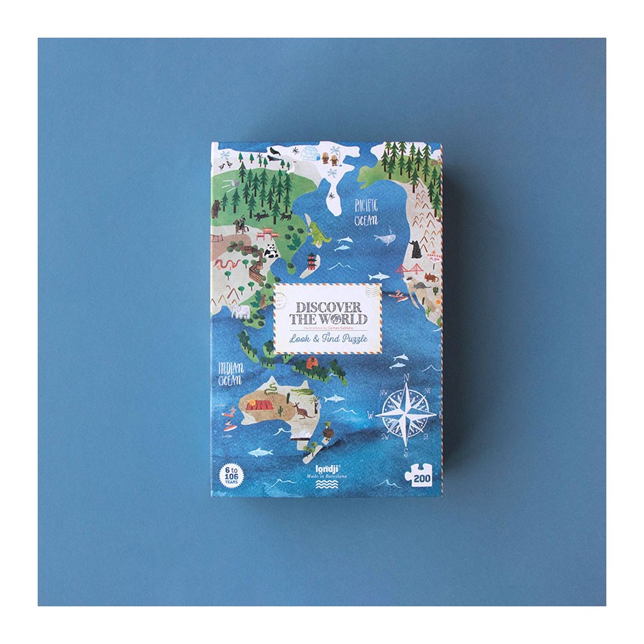 Discover de world, puzzle LONDJI
