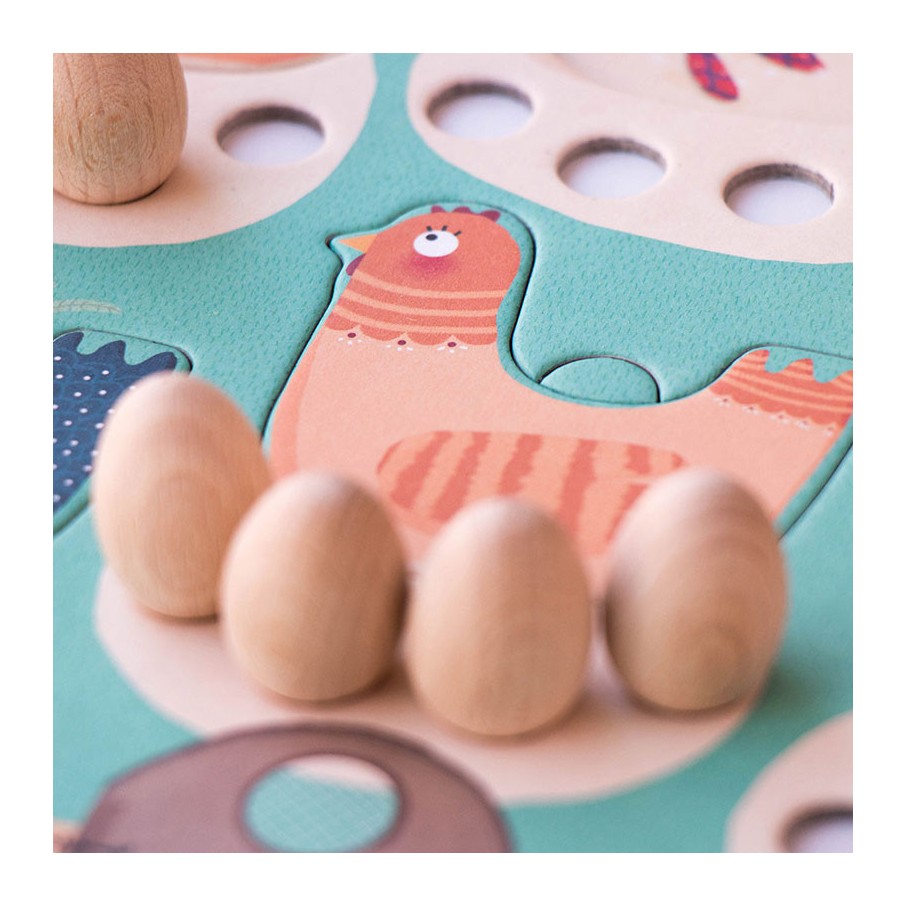 Cluck! cluck! the fox, juego LONDJI