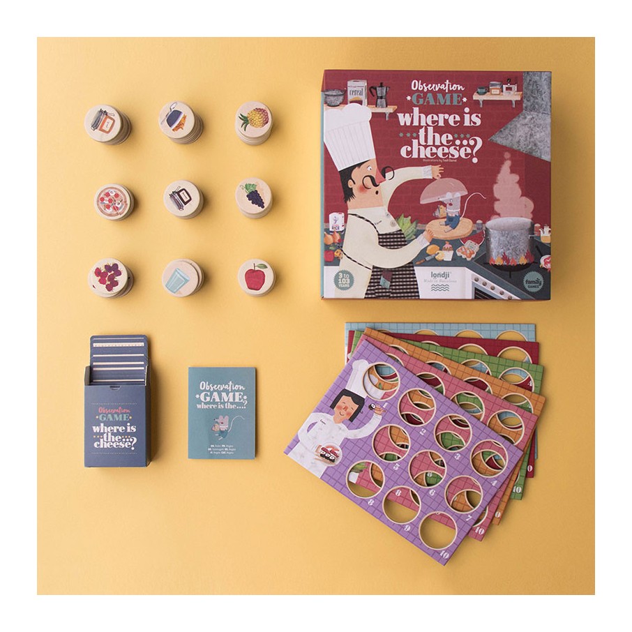 Where is the cheese? juego LONDJI