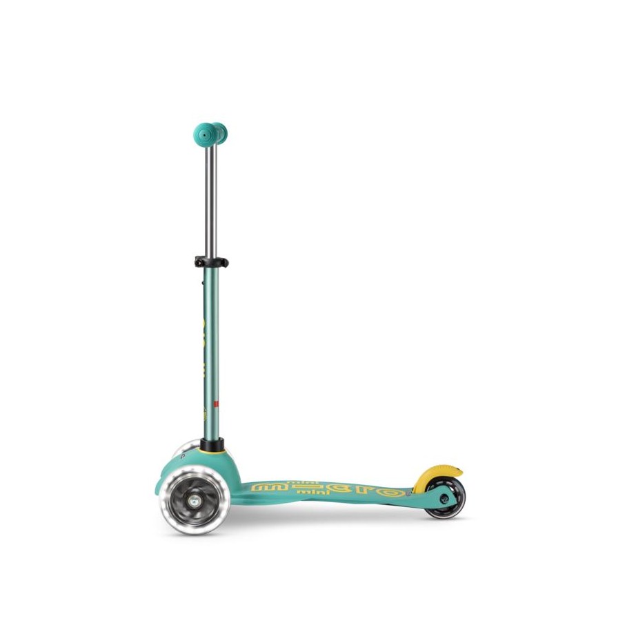 Patinete MICRO mini deluxe eco led mint