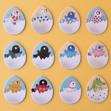 Chicks and chickens memo game de LONDJI 2