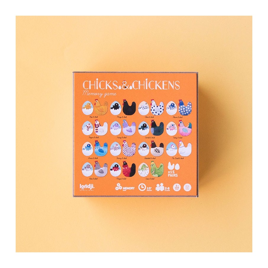 Chicks and chickens memo game de LONDJI