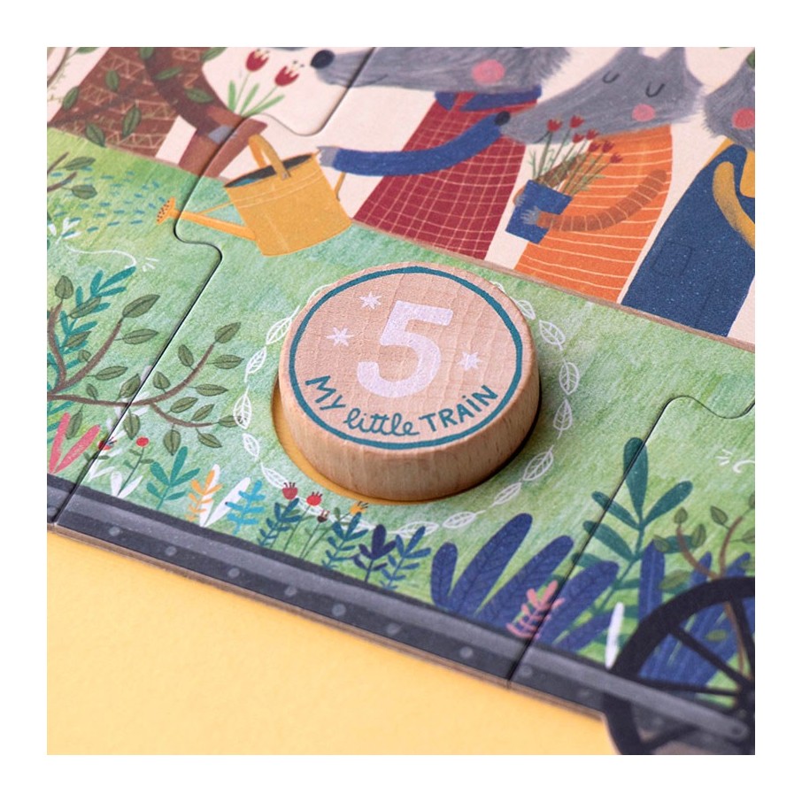 My little train puzzle LONDJI