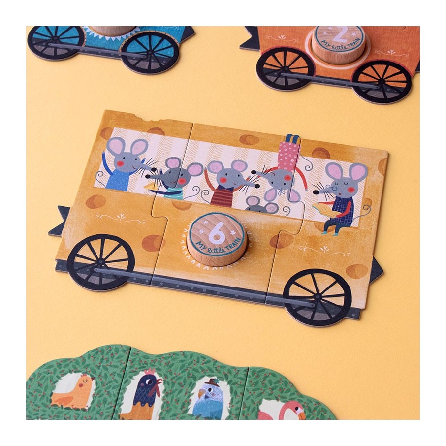 My little train puzzle LONDJI