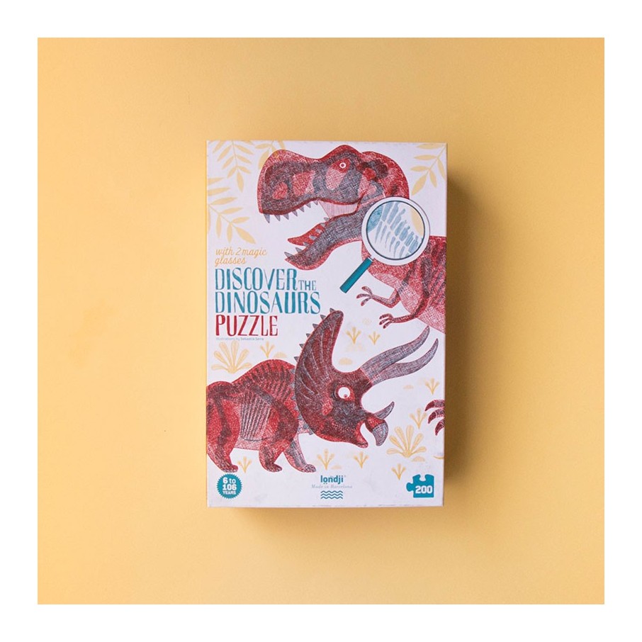 Discover the dinosaurs puzzle LONDJI
