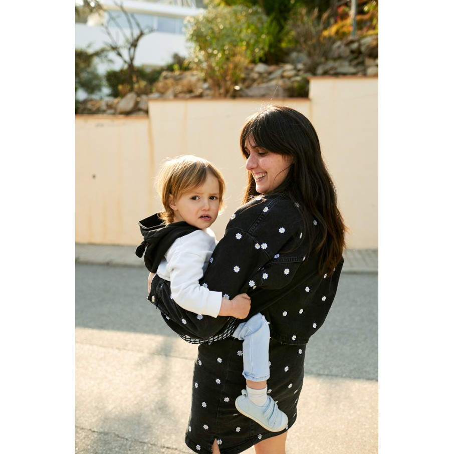 Portabebé Kantan Net Negro Talla M