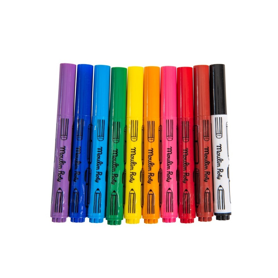 Mis primeros rotuladores Moulin Roty (10ud)