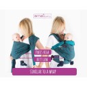 Mochila evolutiva Emeibaby Easy (Rayas y Corazones)