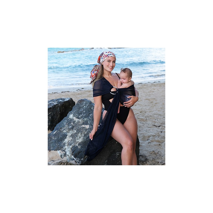 Bandolera de agua Neko Slings (negro)