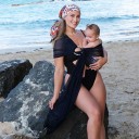 Bandolera de agua Neko Slings (negro)