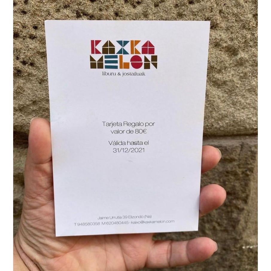 Tarjeta Regalo, Opari Txartela