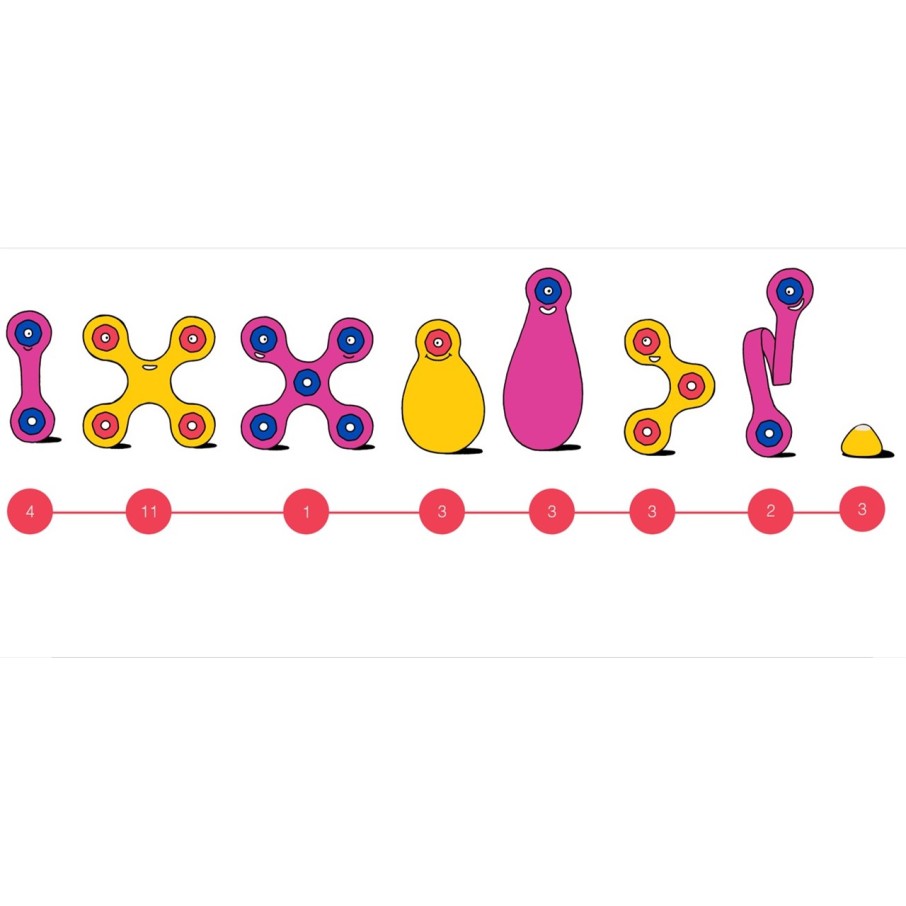 Clixo Crew Pack - Rosa/Amarillo