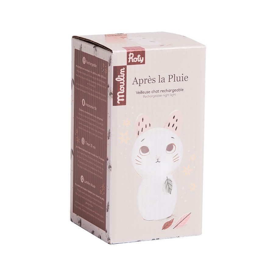 Lamparita quitamiedos Gato Moulin Roty