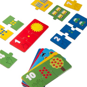 Puzzle números (30 piezas) Popipop Moulin Roty 2