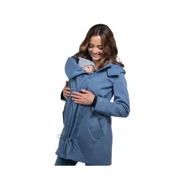 Abrigo de Porteo y Embarazo Wombat Shell de Wombat London Azul