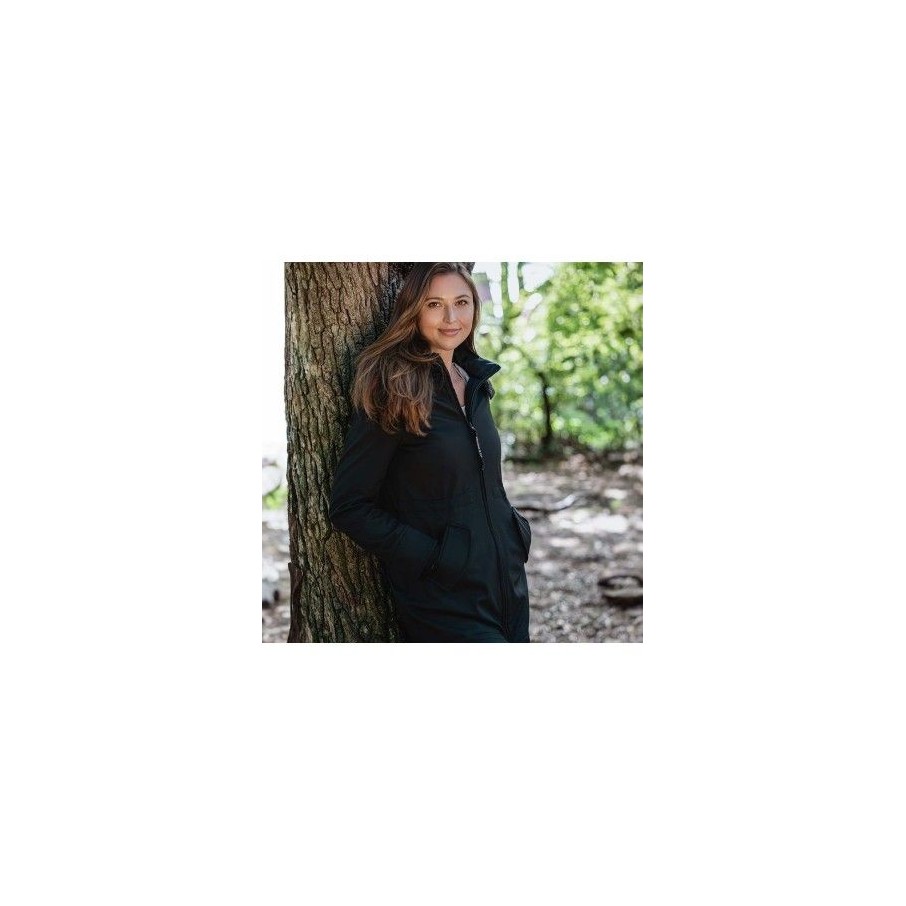 Abrigo de Porteo y Embarazo Wombat Shell de Wombat London Negro