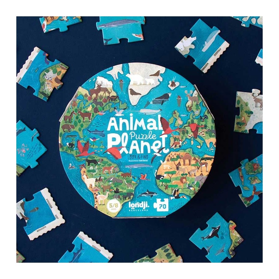 Animal Planet puzzle Londji
