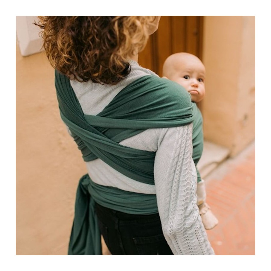 Fular Elástico Boba Wrap Serenity Bambú (Rainforest)