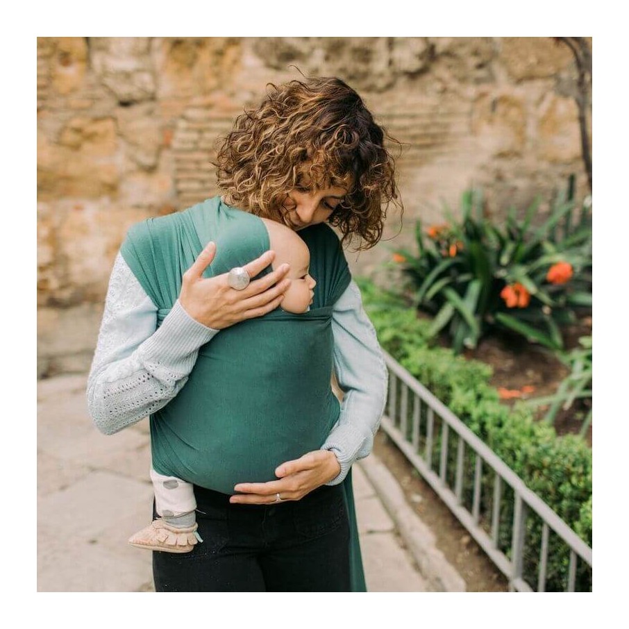 Fular Elástico Boba Wrap Serenity Bambú (Rainforest)