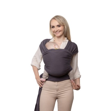 Fular Elástico Boba Wrap Serenity Bambú (Charcoal) 2