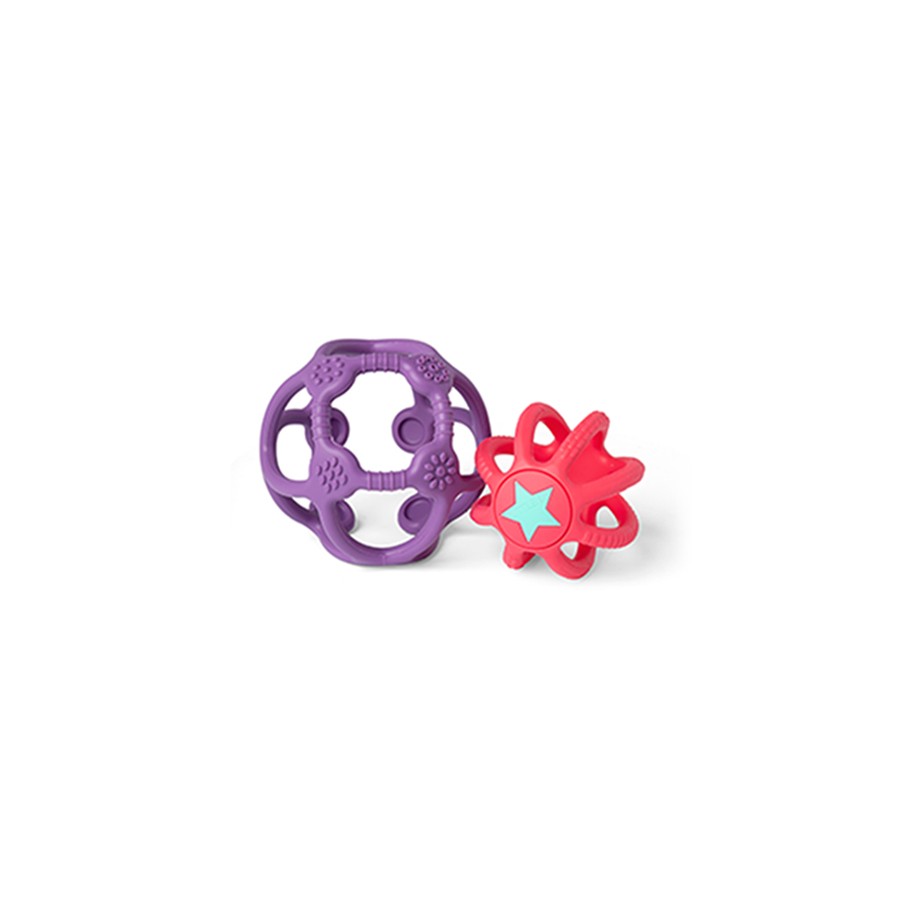 Pelota sensorial Morada y Rosa Little L