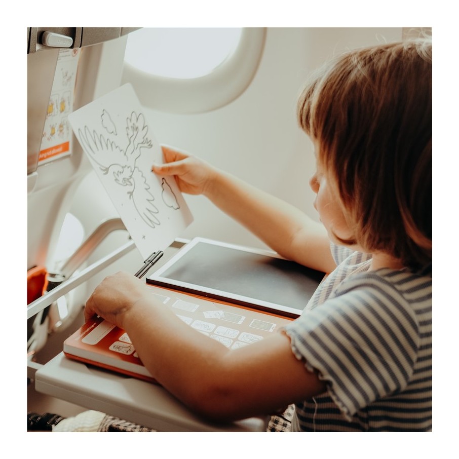 Tableta de dibujo Kidydraw Mini (Animales del mundo)