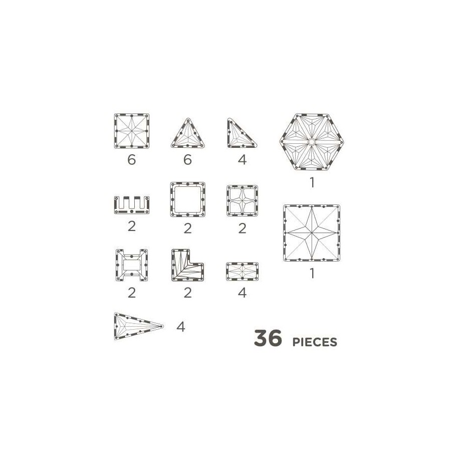 Pack Cleverclixx PASTEL 36 piezas