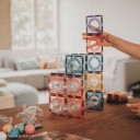 Pista de bolas Cleverclixx 70 piezas colores pastel