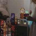 Pista de bolas luminosas Cleverclixx 100 piezas colores vivos