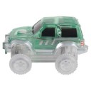 Coche de carreras verde con luz Cleverclixx