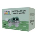 Coche de carreras verde con luz Cleverclixx