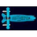 Patinete Micro Deluxe Glow Led Aqua