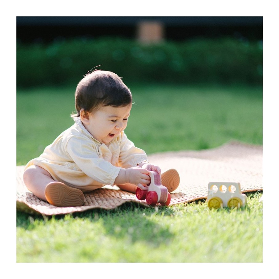 Coche de Madera Rojo Plantoys