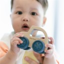 Coche de Madera Azul Plantoys