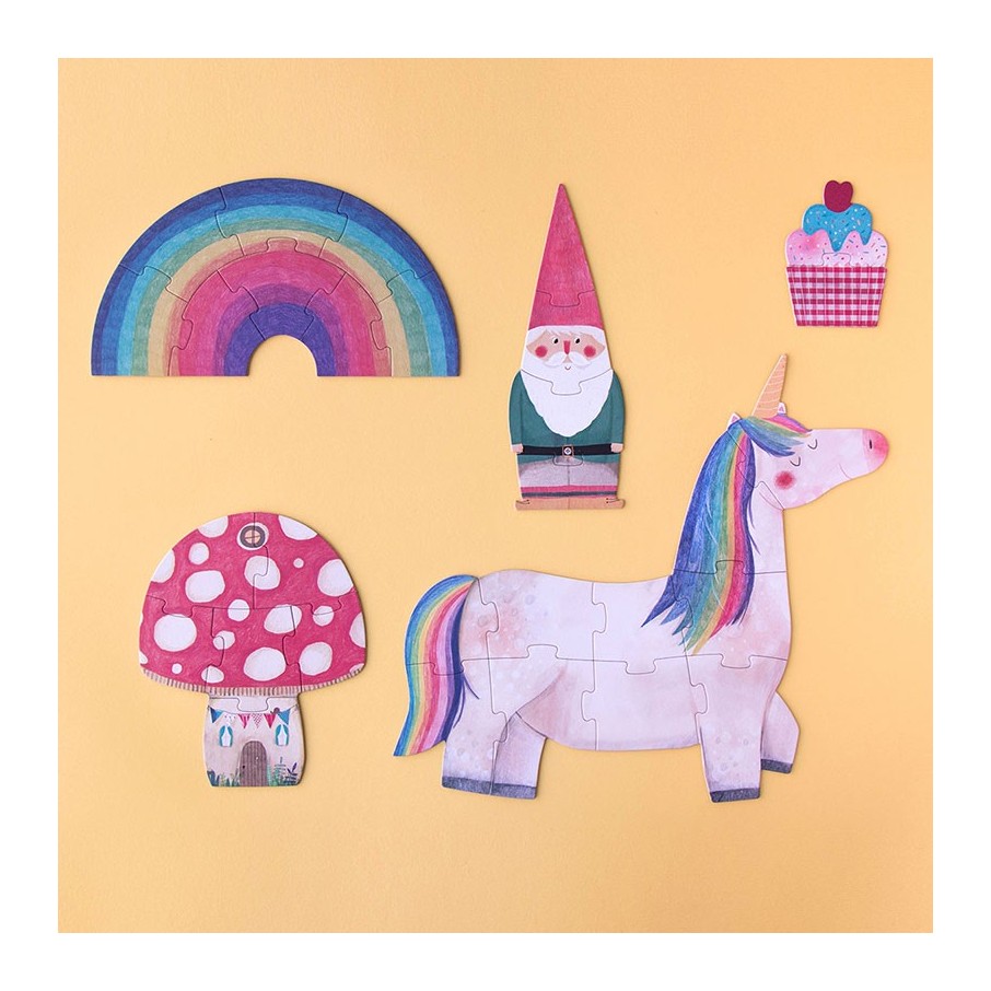 Happy Birthday unicorn puzzle LONDJI