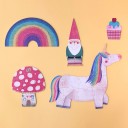 Happy Birthday unicorn puzzle LONDJI