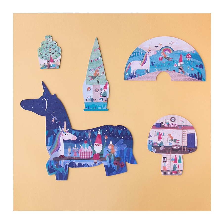 Happy Birthday unicorn puzzle LONDJI