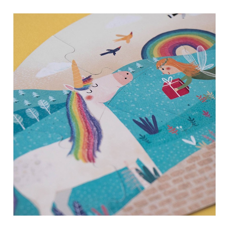 Happy Birthday unicorn puzzle LONDJI
