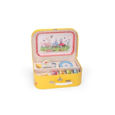 Maletín de Té metal Gran Familia Moulin Roty