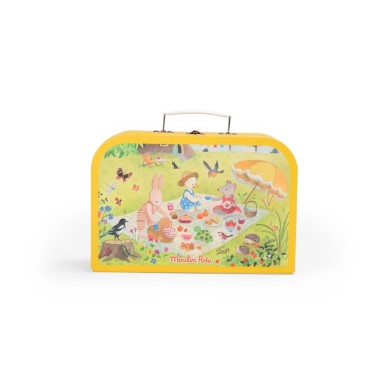 Maletín de Té metal Gran Familia Moulin Roty 2