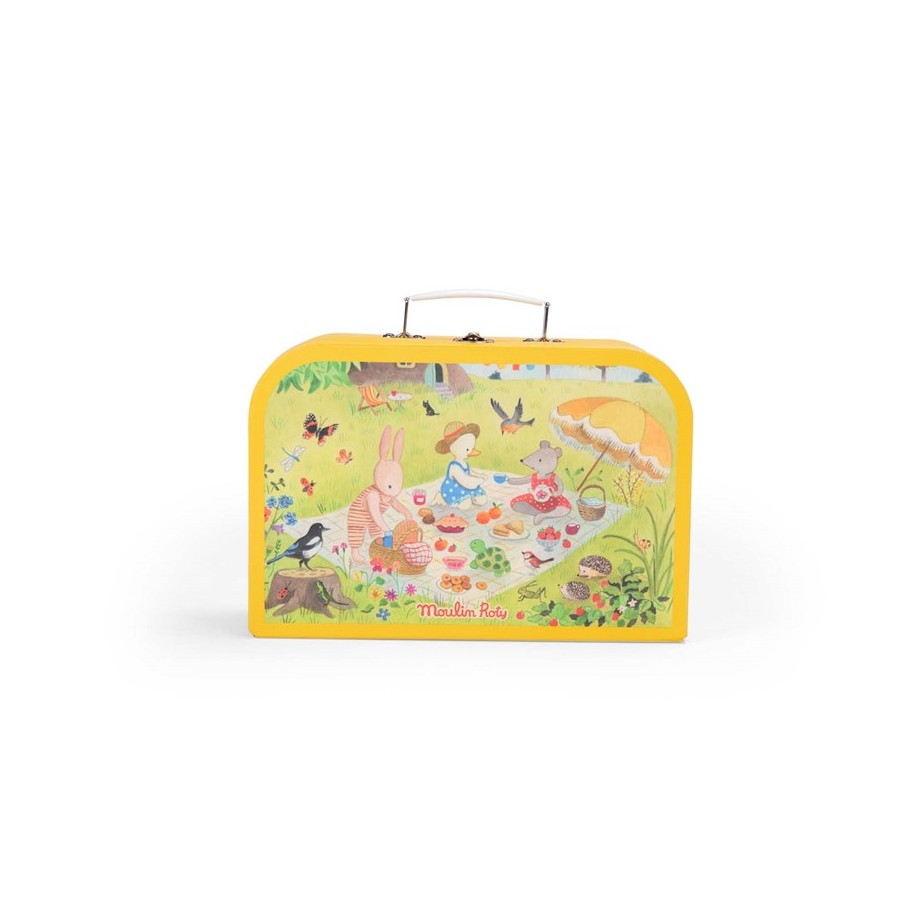 Maletín de Té metal Gran Familia Moulin Roty