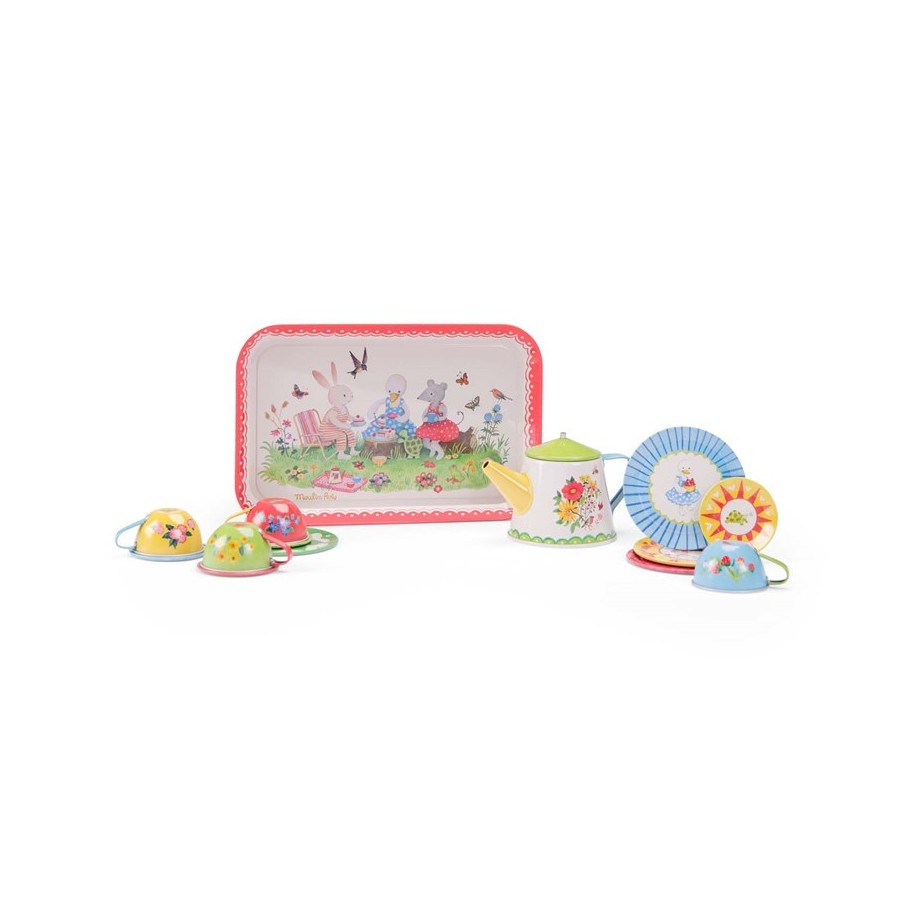 Maletín de Té metal Gran Familia Moulin Roty