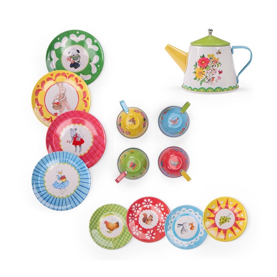 Maletín de Té metal Gran Familia Moulin Roty