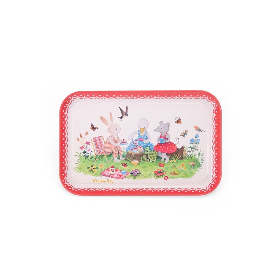 Maletín de Té metal Gran Familia Moulin Roty